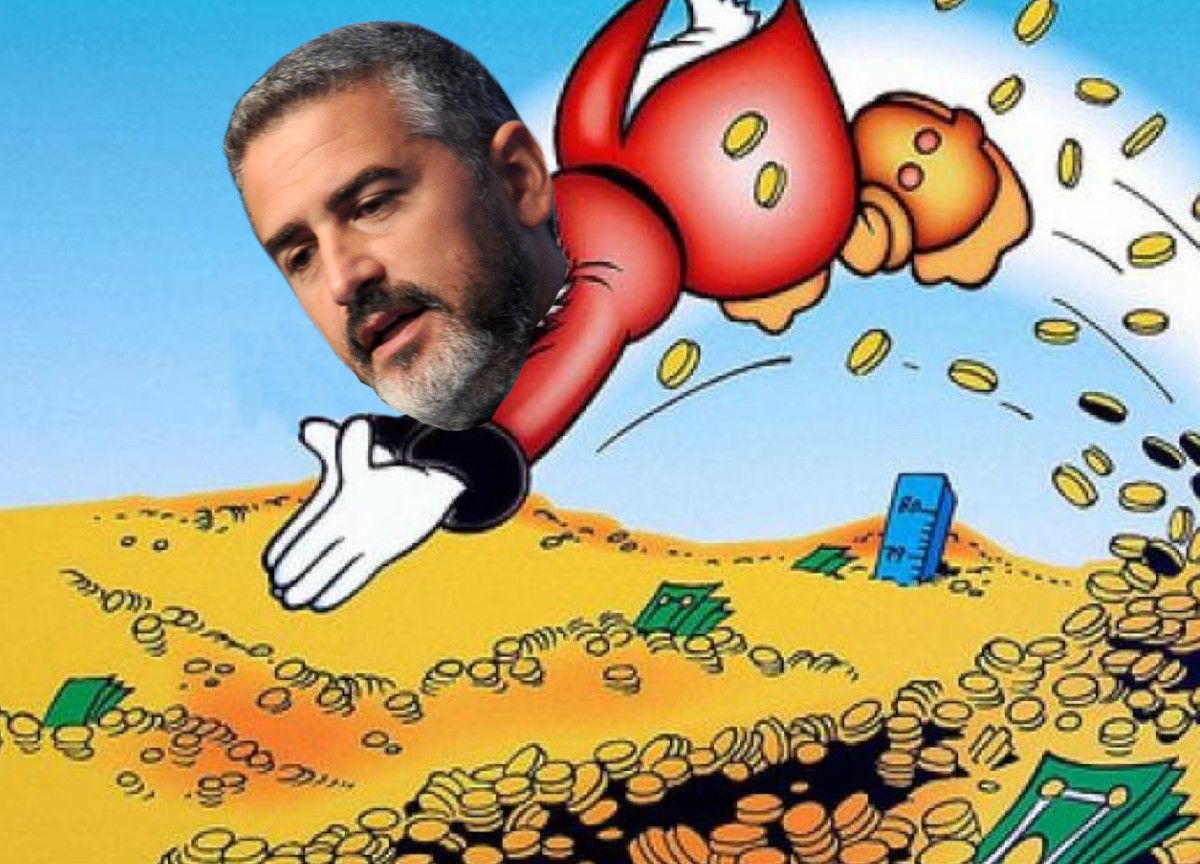 Fraccaro come Paperon de Paperoni: ora si butta nella mediazione creditizia Fraccaro come Paperon de Paperoni: ora si butta nella mediazione creditizia