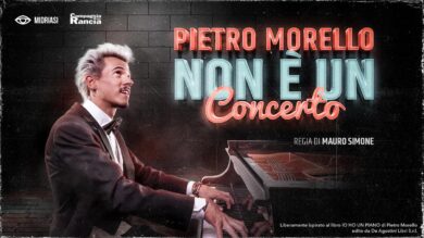 “Non è un concerto”, show teatrale di Pietro Morello tra musica e guerra