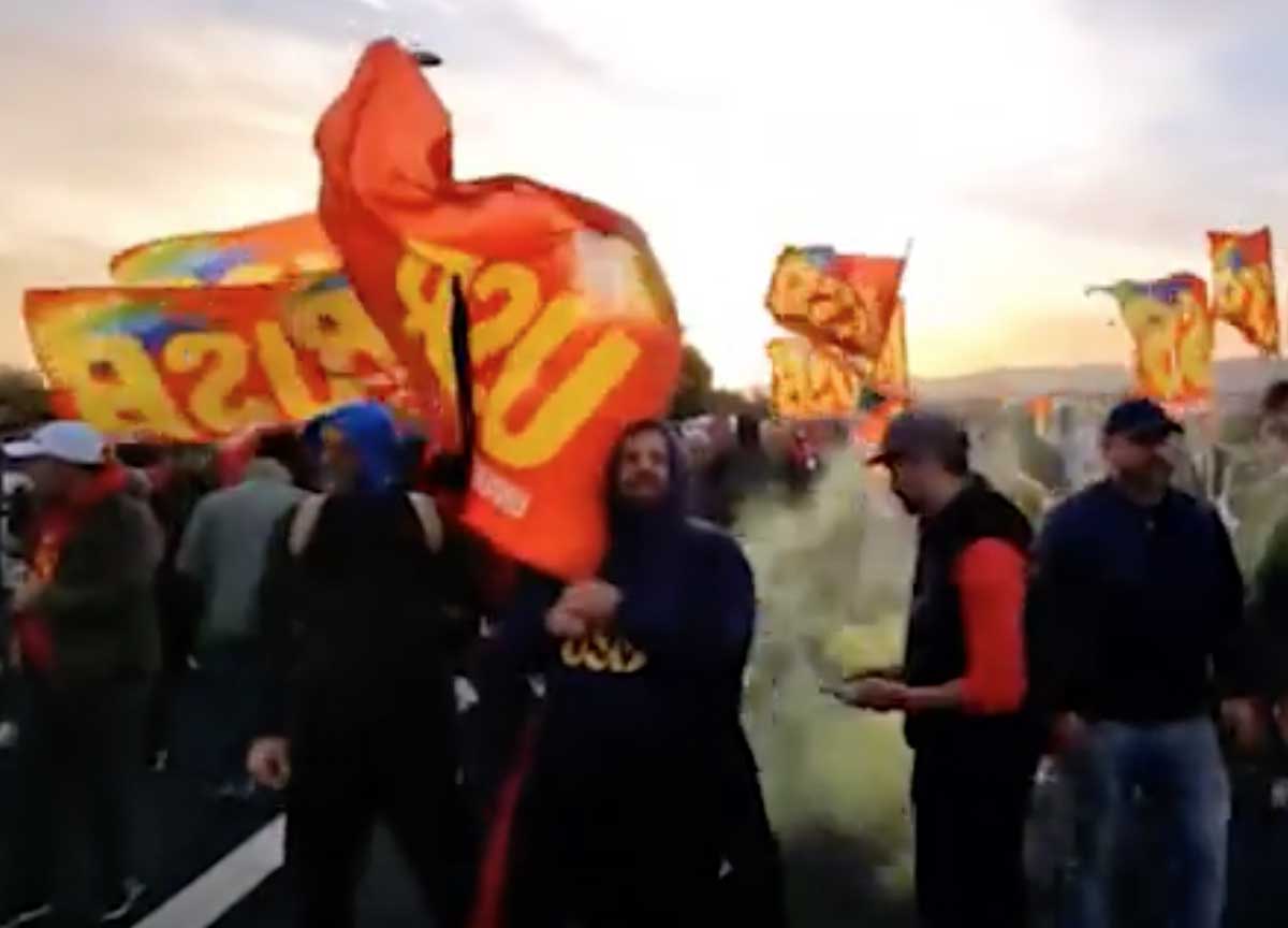 Ex Ilva, lavoratori bloccano l’autostrada A1: in tilt la diramazione Roma sud Ex Ilva, lavoratori bloccano l’autostrada A1: in tilt la diramazione Roma sud