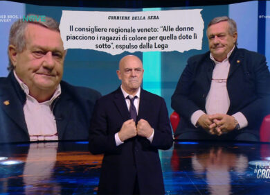 Crozza/Monologo: «In Italia sconfiggeremo il maschilismo solo quando nasceremo tutti donne»