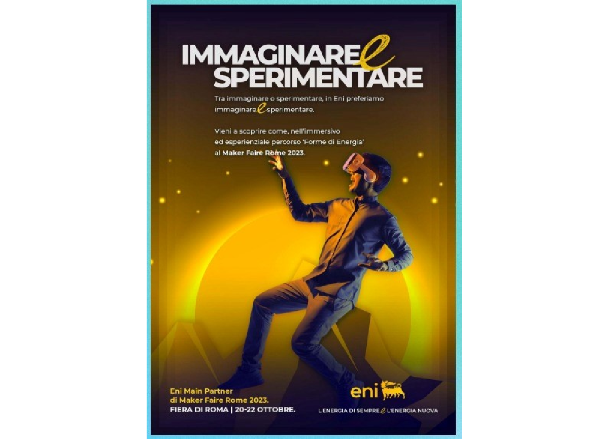Eni porta innovazione e ricerca alla “Maker Faire Rome – The European Edition” Eni porta innovazione e ricerca alla “Maker Faire Rome – The European Edition”