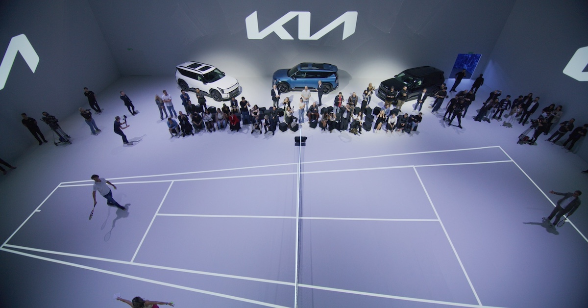 Kia e Nadal insieme in una straordinaria esperienza visiva ed interattiva