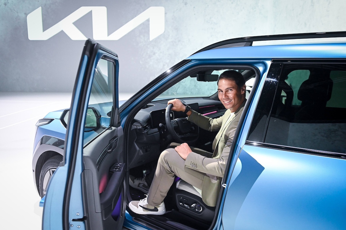 Kia e Nadal insieme in una straordinaria esperienza visiva ed interattiva