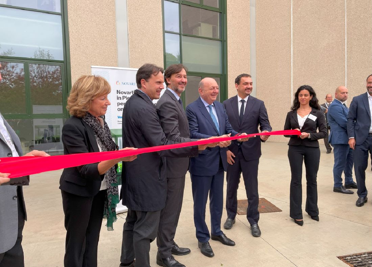 Novartis: investimento da 100 milioni per ampliare il polo di Ivrea Novartis: investimento da 100 milioni per ampliare il polo di Ivrea