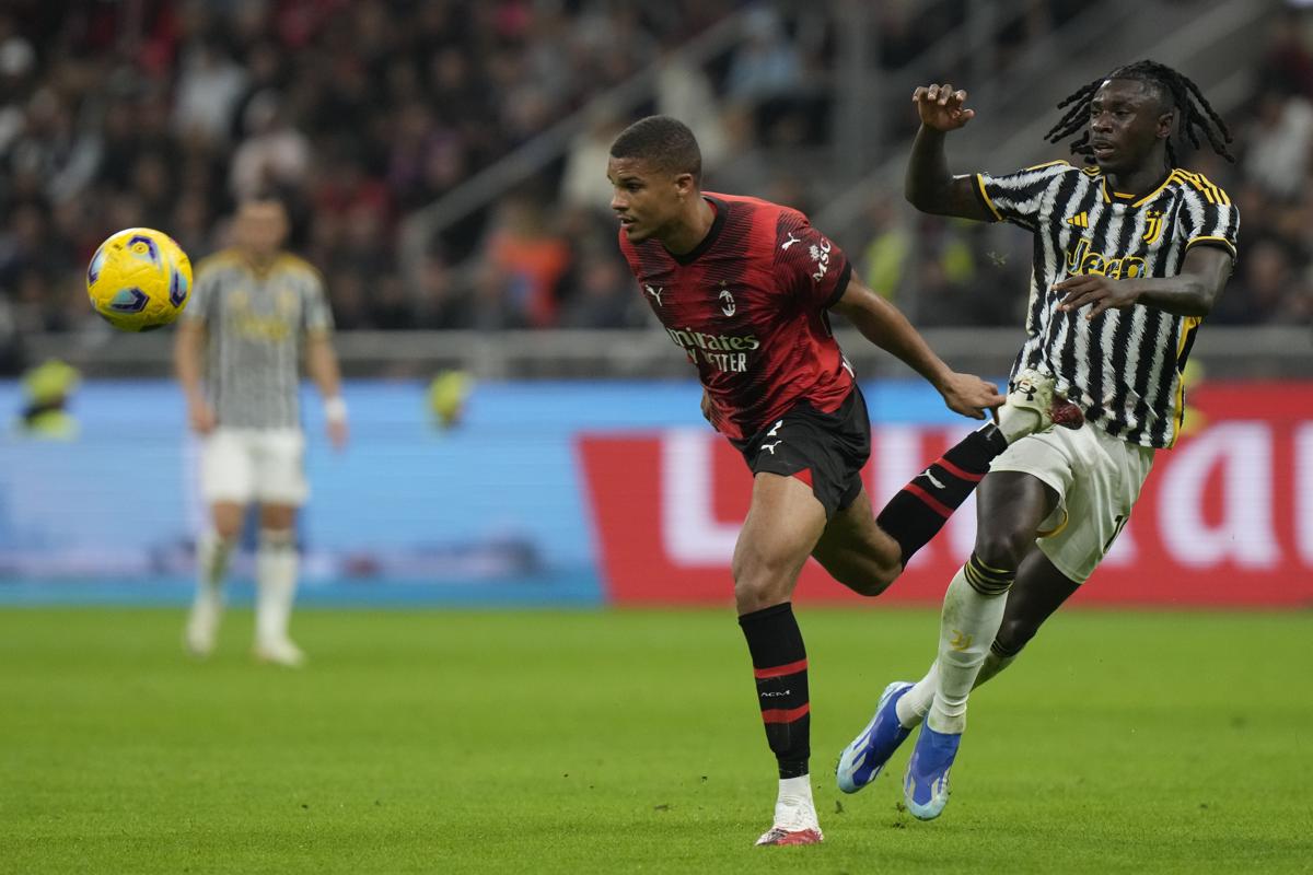 Milan Juventus Thiaw Kean Milan Juventus Thiaw Kean