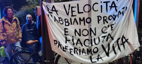 “Basta morti in strada”: la manifestazione a Milano. FOTO