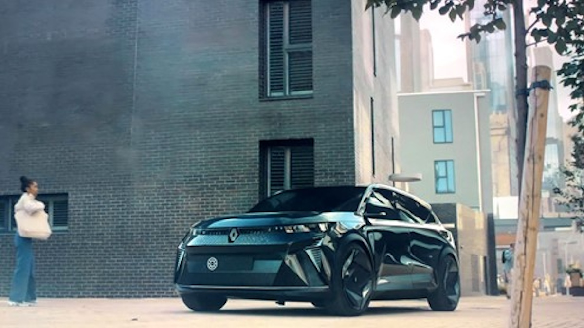 La concept-car Scenic Vision e Mégane E-Tech Electric protagoniste di Bodies La concept-car Scenic Vision e Mégane E-Tech Electric protagoniste di Bodies