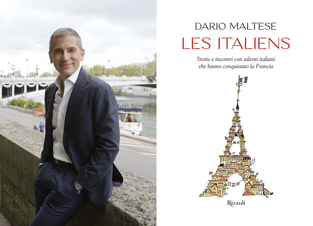 Successo degli italiani in Francia, il libro omaggio “Les Italiens” di Maltese