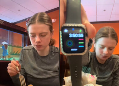 Mangia per 4 ore e mezza di fila, ragazza cacciata da un “All you can eat”