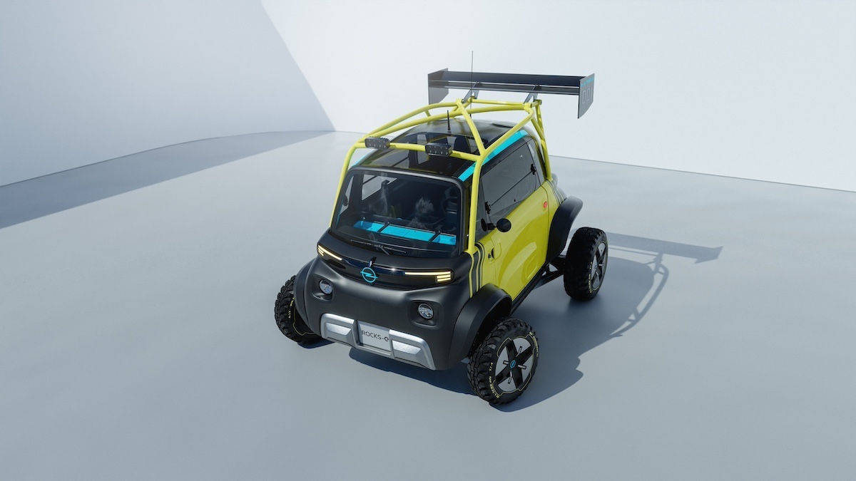 Opel Rocks e-XTREME, debutta ai saloni dell’auto di Zurigo ed Essen Opel Rocks e-XTREME, debutta ai saloni dell’auto di Zurigo ed Essen