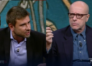Israele, urla e strepiti a “Di Martedì”: duro scontro Roncone-Di Battista