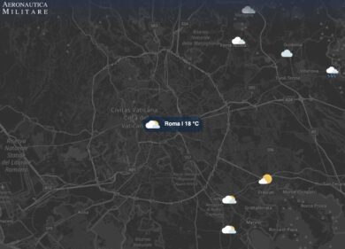 Meteo Roma 4 novembre: pioggia e sole ma domenica nuova forte libecciata