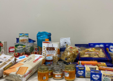 Bonduelle, raccolti 150 kg di cibo da destinare alle famiglie in difficoltà