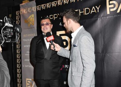 Generone romano caviale e champagne per la festa all’inflazione di Palazzi