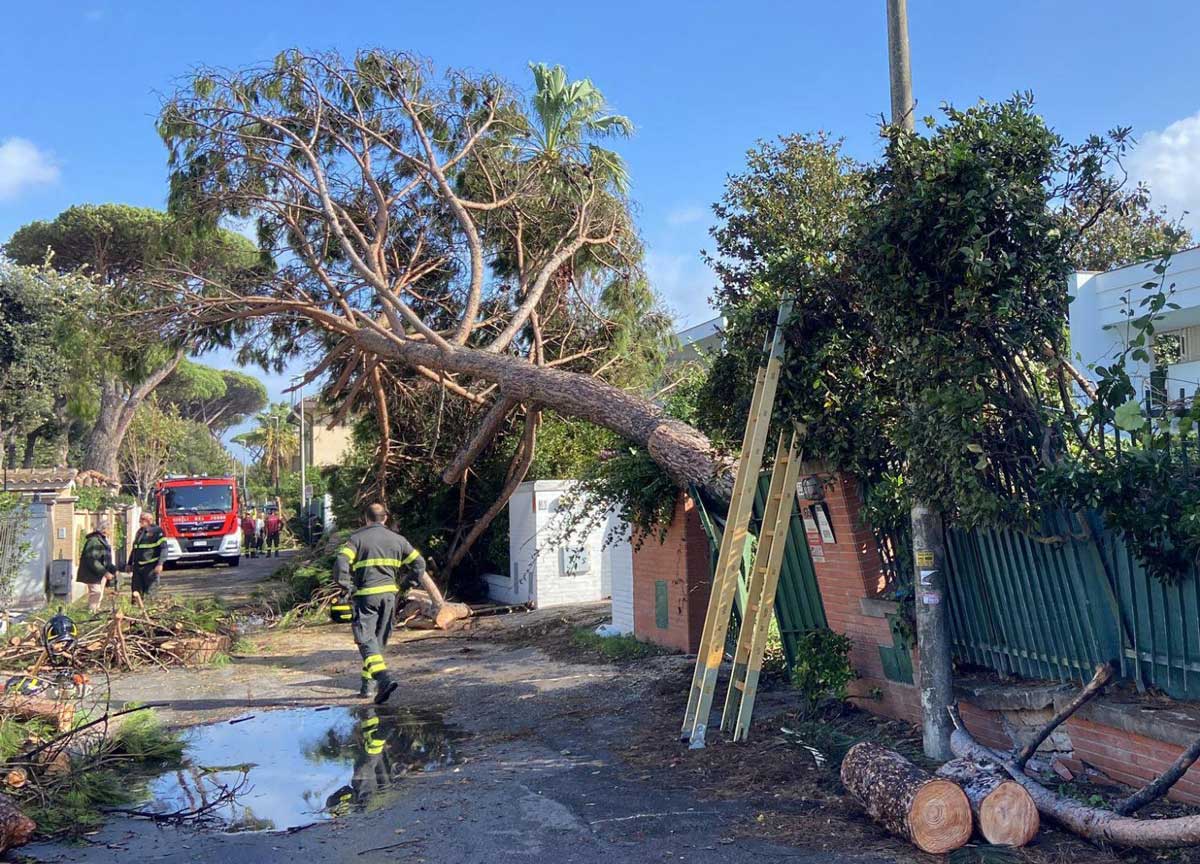 Fregene si lecca le ferite del maltempo, Baccini: “Ora un progetto salvacosta”