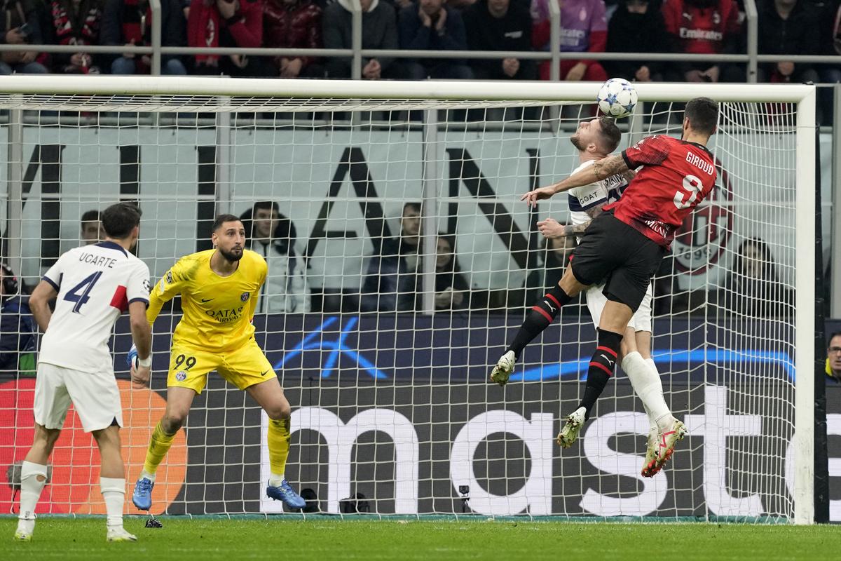 Giroud Skriniar Milan Psg