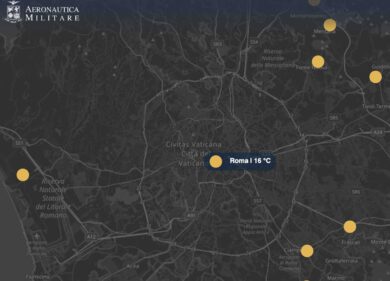 Meteo Roma 8 novembre: staffilata di tramontana, minima a 12 ma torna il sole