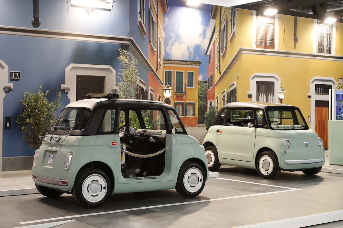 Fiat Topolino si svela all’EICMA 2023 Fiat Topolino si svela all’EICMA 2023