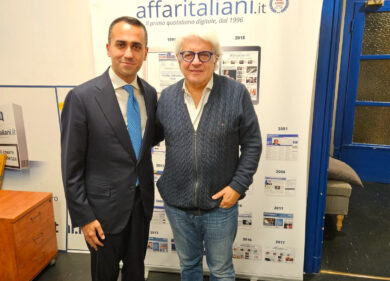 Di Maio in visita dal direttore Perrino