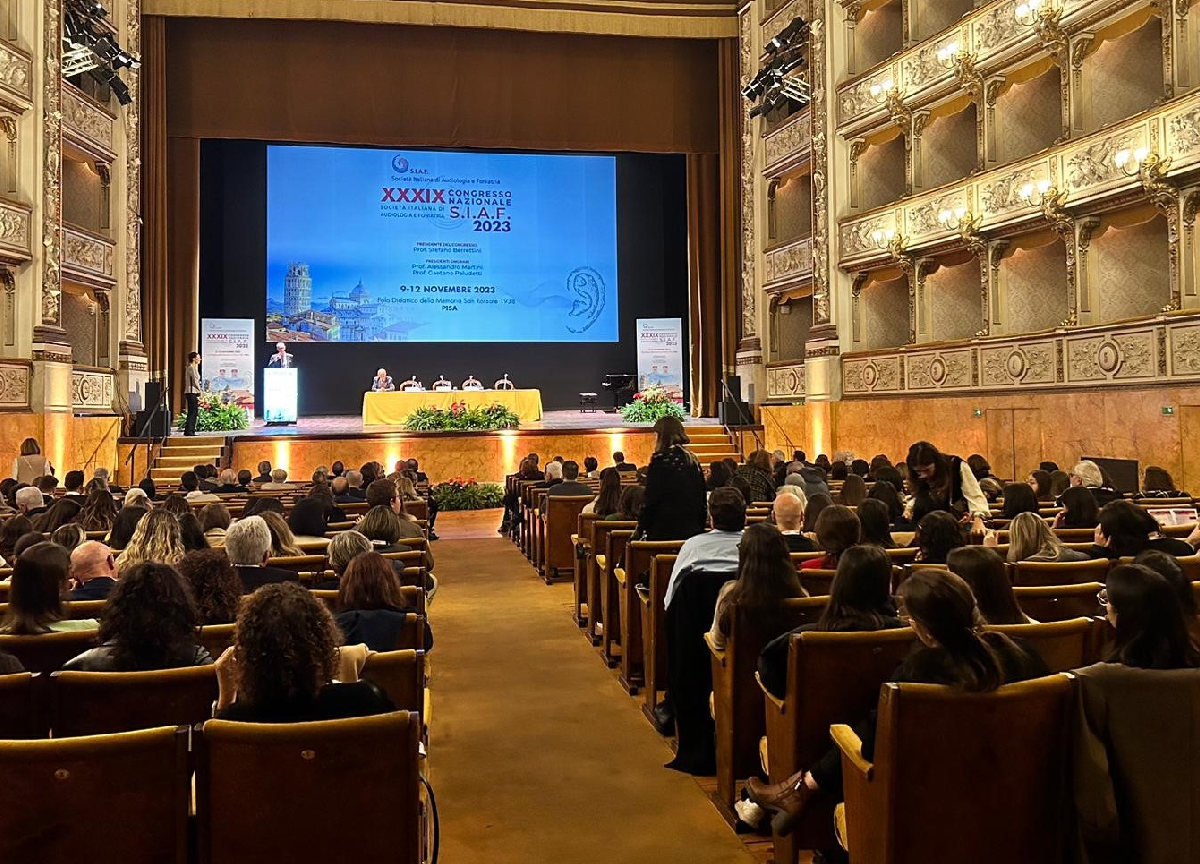 Amplifon sostiene la 39ª edizione del Congresso Nazionale della SIAF Amplifon sostiene la 39ª edizione del Congresso Nazionale della SIAF