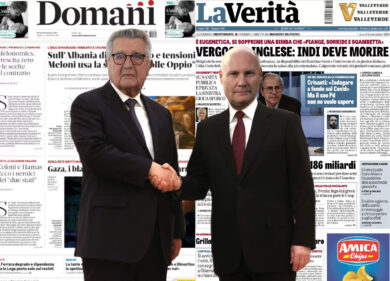 De Benedetti in affari con Vecchioni: ha il 6,8% della holding Arum