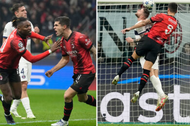 Marialuisa Jacobelli sexy magliettina e ombelico scoperto: Milan-Psg con “gol alla Giroud”