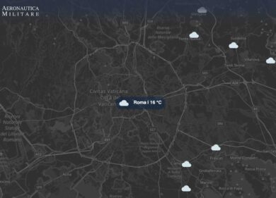 Meteo Roma 10 novembre: venerdì di pioggia mattutina poi il cielo si apre