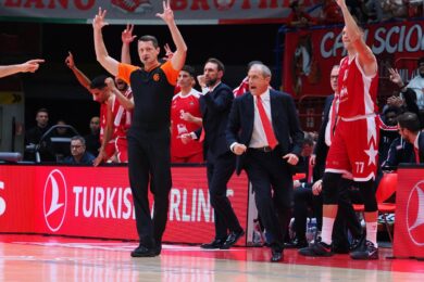 Eurolega, Olimpia Milano domina Valencia. Ettore Messina: “Partita completa”. Super Mirotic
