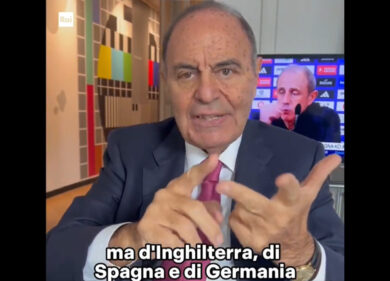 Bruno Vespa e il Presidente della Repubblica inglese e spagnola