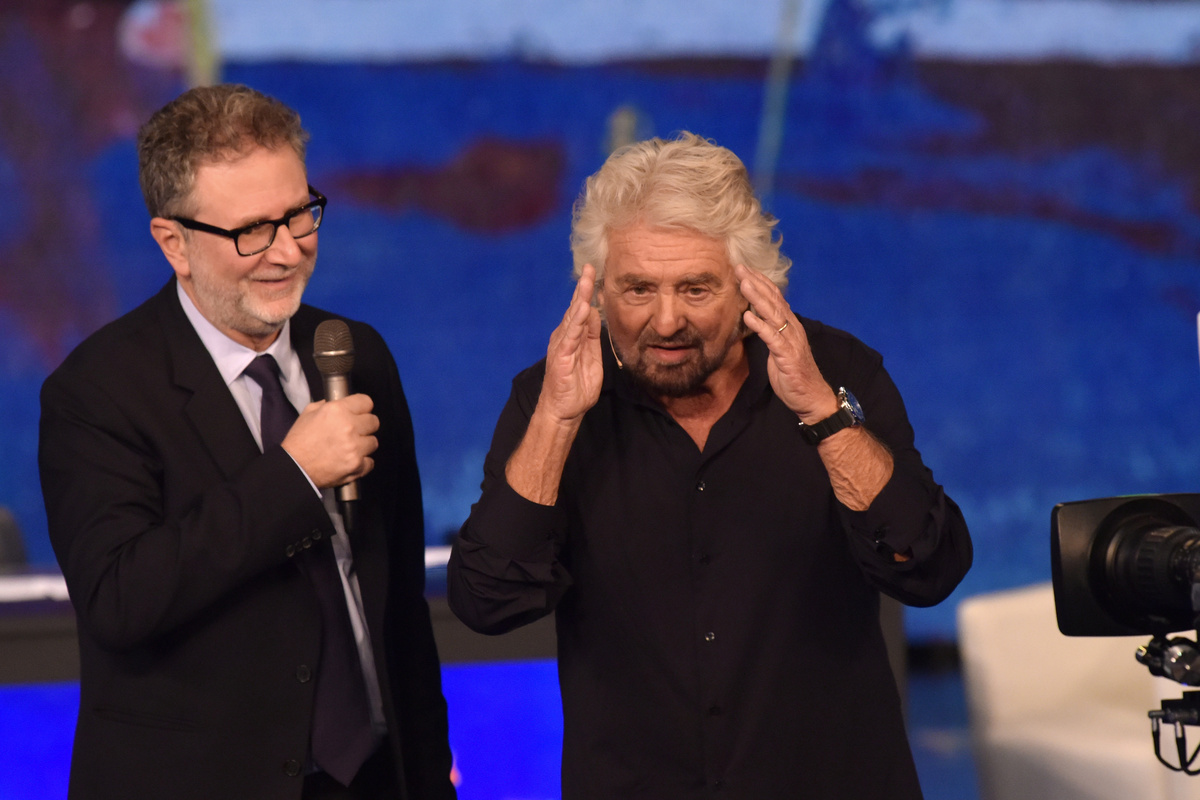 Grillo: “Ho peggiorato l’Italia, faccio danni”. Fazio: “Ora te ne accorgi…”