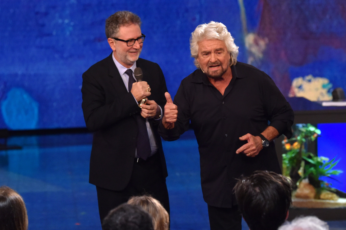 Grillo: “Ho peggiorato l’Italia, faccio danni”. Fazio: “Ora te ne accorgi…”