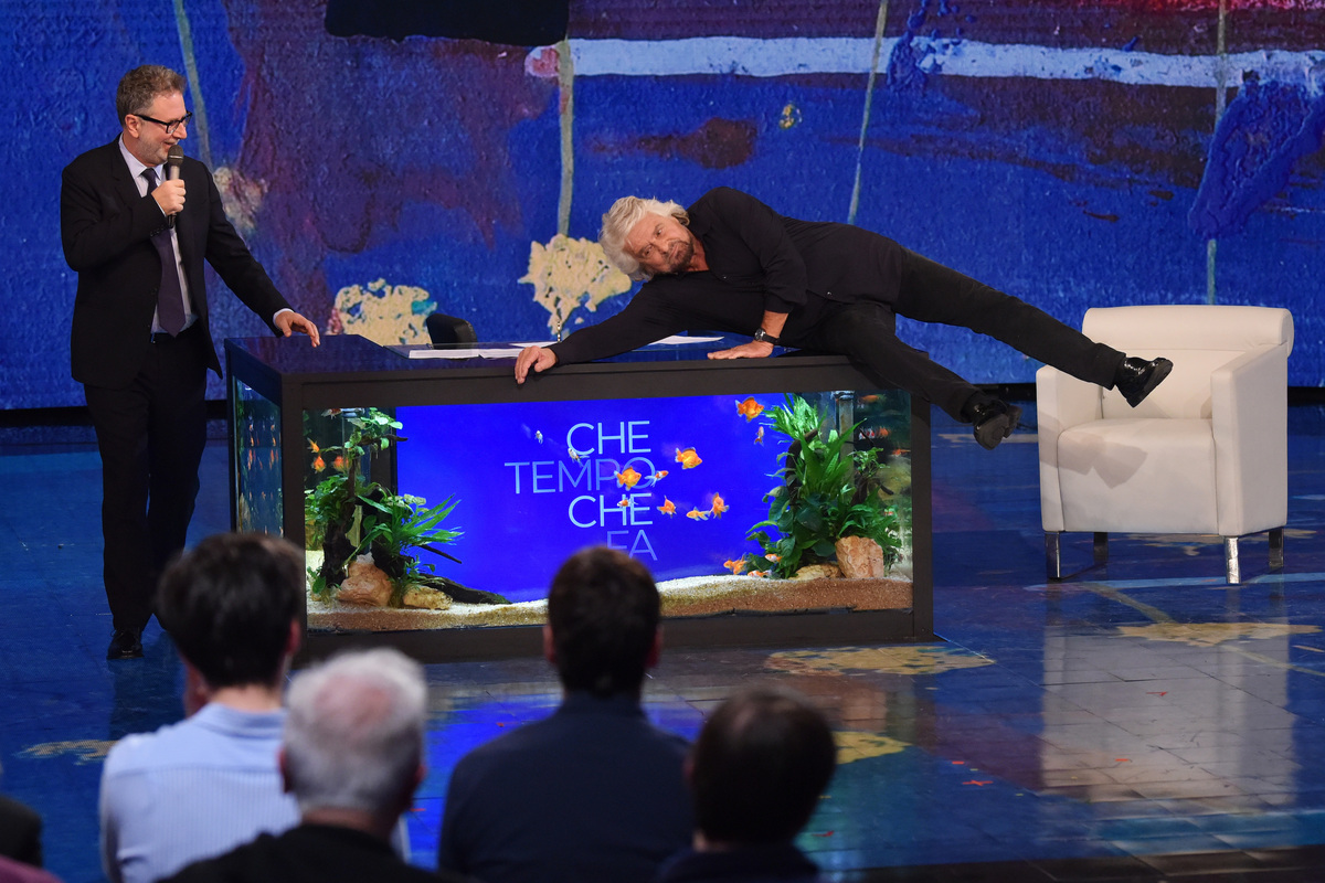 Grillo: “Ho peggiorato l’Italia, faccio danni”. Fazio: “Ora te ne accorgi…”