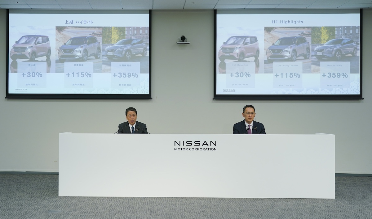 Nissan crescono gli indicatori finanziari del trimestre luglio-settembre 2023 Nissan crescono gli indicatori finanziari del trimestre luglio-settembre 2023