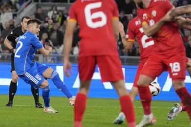 Italia, 5-2 alla Macedonia. Super Chiesa. Azzurri (quasi) a Euro 2024