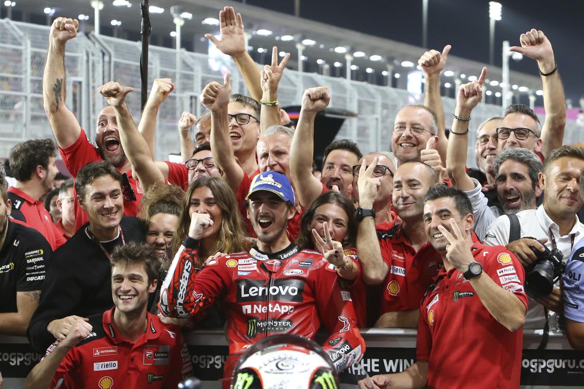 Galleria foto 'MotoGP, Bagnaia campione del mondo 2023 se… Pecco-Martin, le combinazioni' - foto 1