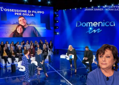 Giulia, “I maschi disturbati non hanno mamme normali”: bufera a Domenica In