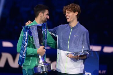 Ascolti tv, Sinner ko con Djokovic ma trionfo Rai: Atp Finals mostruose