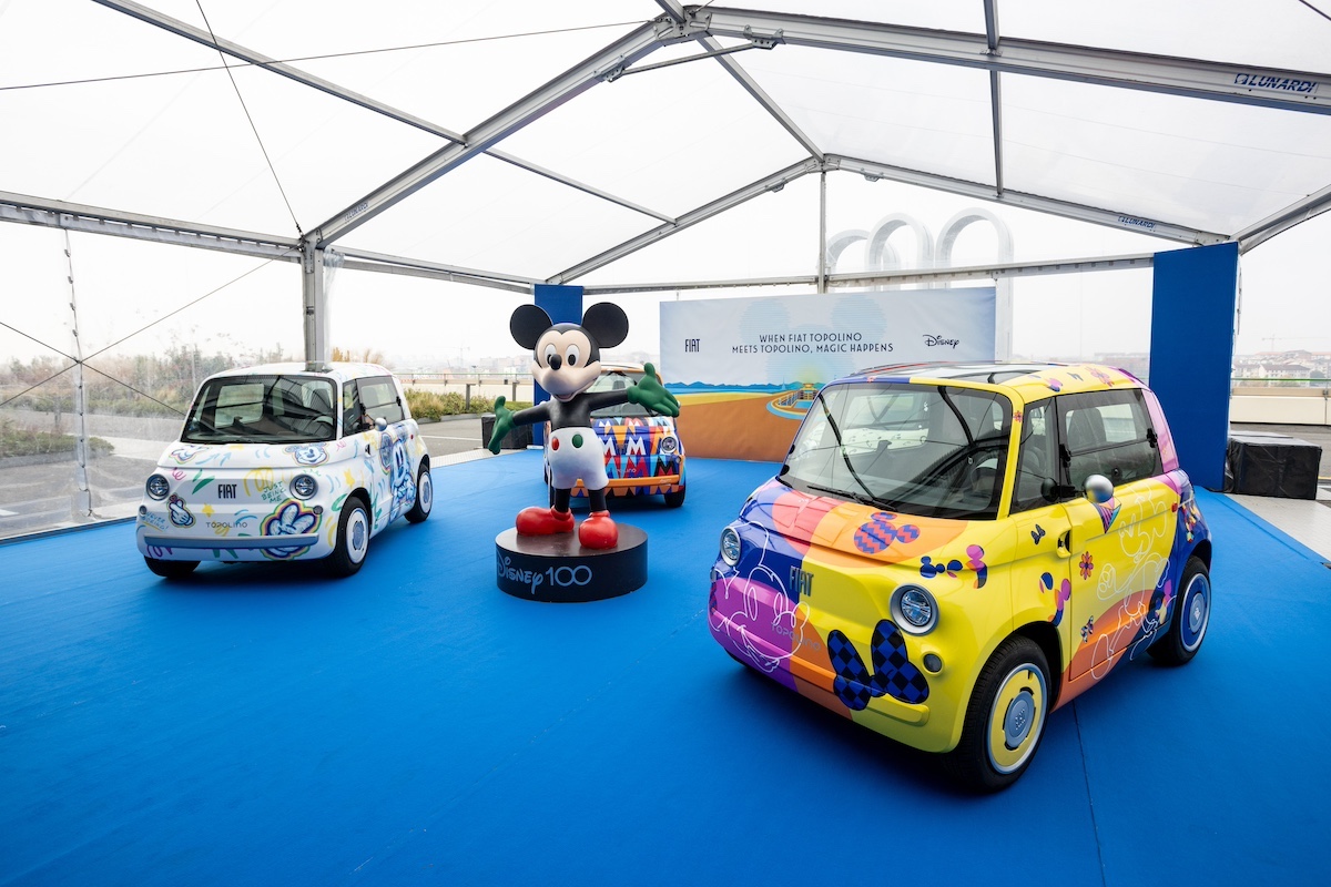 Fiat festeggia Topolino con 5 Topolino uniche e speciali