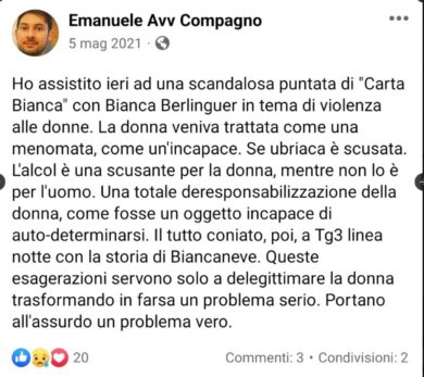 Turetta, il legale: “Ragazze vestite da puttane? Uno scivolone”. Intervista