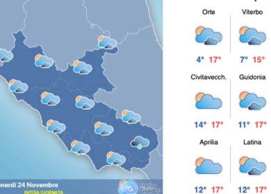 Il meteo di Roma del 25 novembre: brividi di freddo, arriva il super gelo