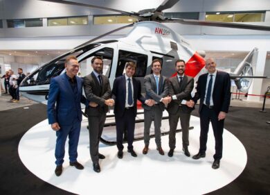 Leonardo: annunciato il successo dell’elicottero AW09 in Europa