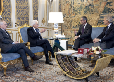 Edison, il Presidente Mattarella incontra l’AD Monti