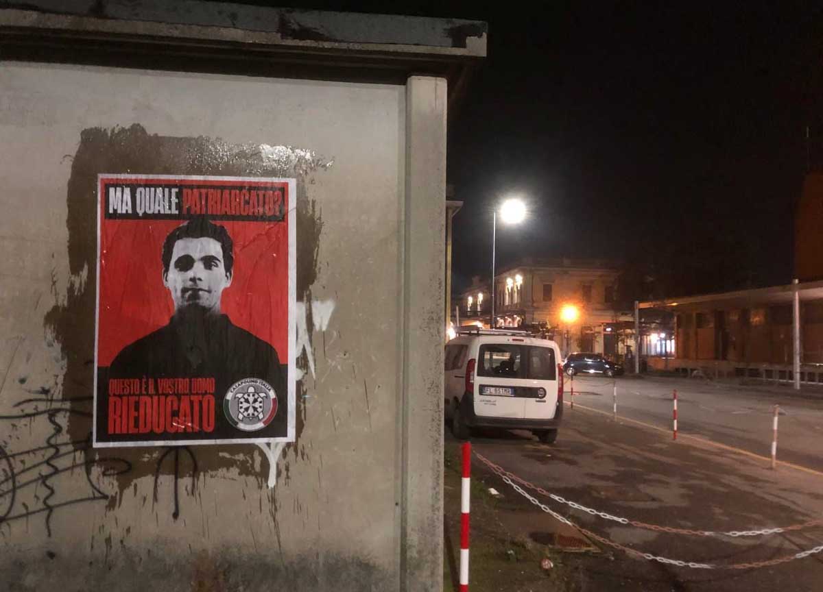 “Turetta è il vostro uomo rieducato”, Casapound riempie l’Italia di manifesti