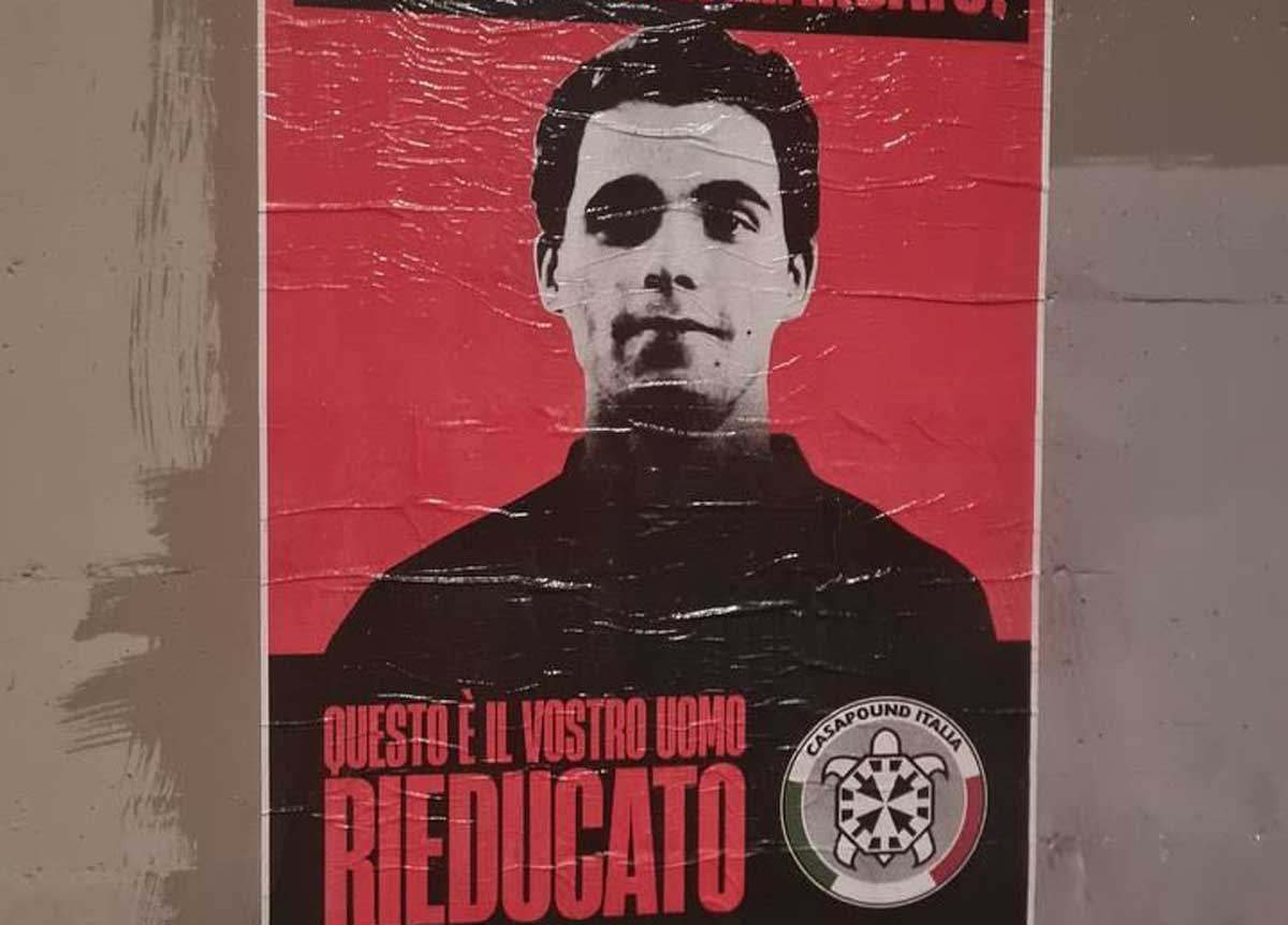 “Turetta è il vostro uomo rieducato”, Casapound riempie l’Italia di manifesti