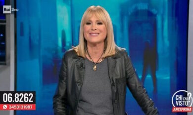 Ascolti tv, Sciarelli si conferma seconda al 12% di share. Giordano frena