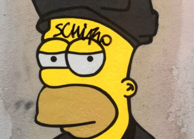 Milano, nuove scritte antisemite sui murales di aleXsandro Palombo