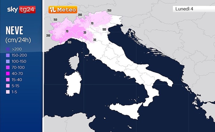 mappa neve mappa neve