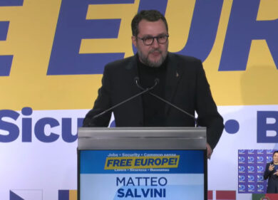 Salvini attacca Tajani e Meloni: “Errore fatale dividersi in Europa”. Video