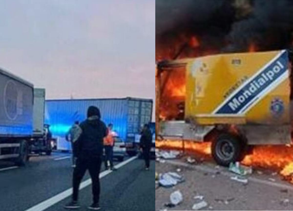 Tentato assalto portavalori sulla Milano-Torino Tentato assalto portavalori sulla Milano-Torino