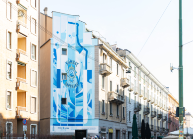 Bombay Sapphire colora Milano con quattro murales